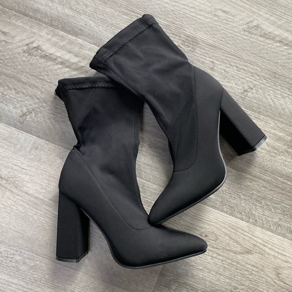 Black heels